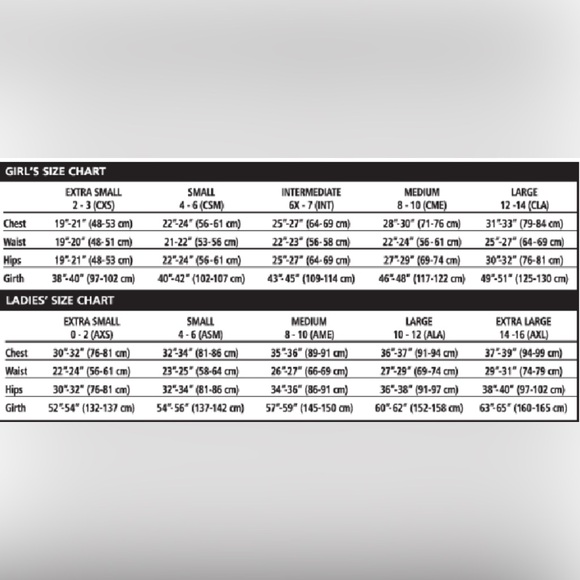 Alpha Factor Gymnatics Leotard Size AME - Picture 5 of 5